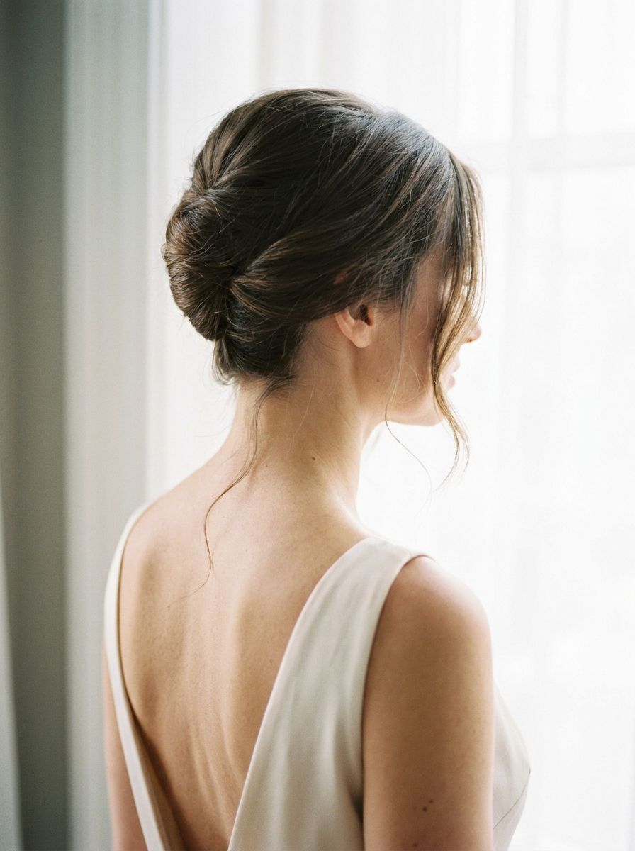 Moderner French Twist - Festliche Frisuren lange Haare